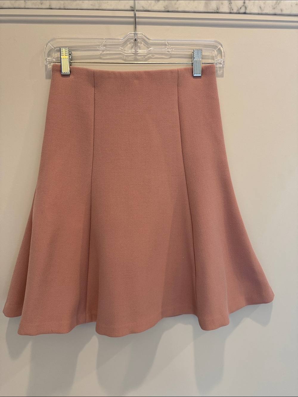 Ann Taylor Soft Rose A-Line Skirt